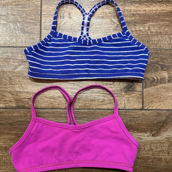 Ivivva By Lululemon Girls Sports Bra Bundle Size 10 - Picture 1 of 3